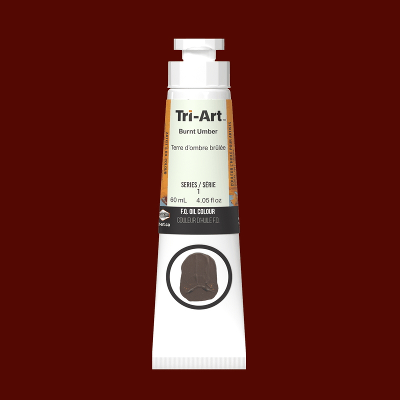 Tri-Art Oil Colours - Burnt Umber-3