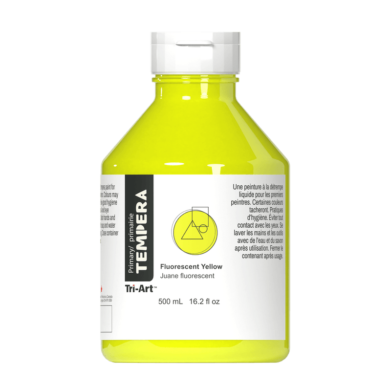 Primary Liquid Tempera - Fluorescent Yellow-1